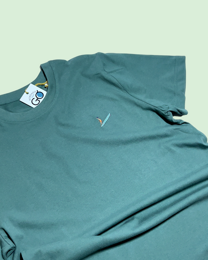 Relaxed Tee - Longboard Boy - Green Bay