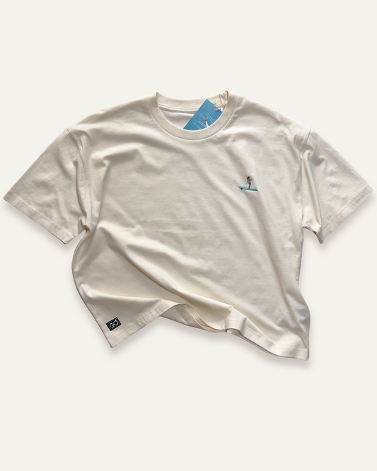 Women's Boxy Tee - Longboard Girl - RAW