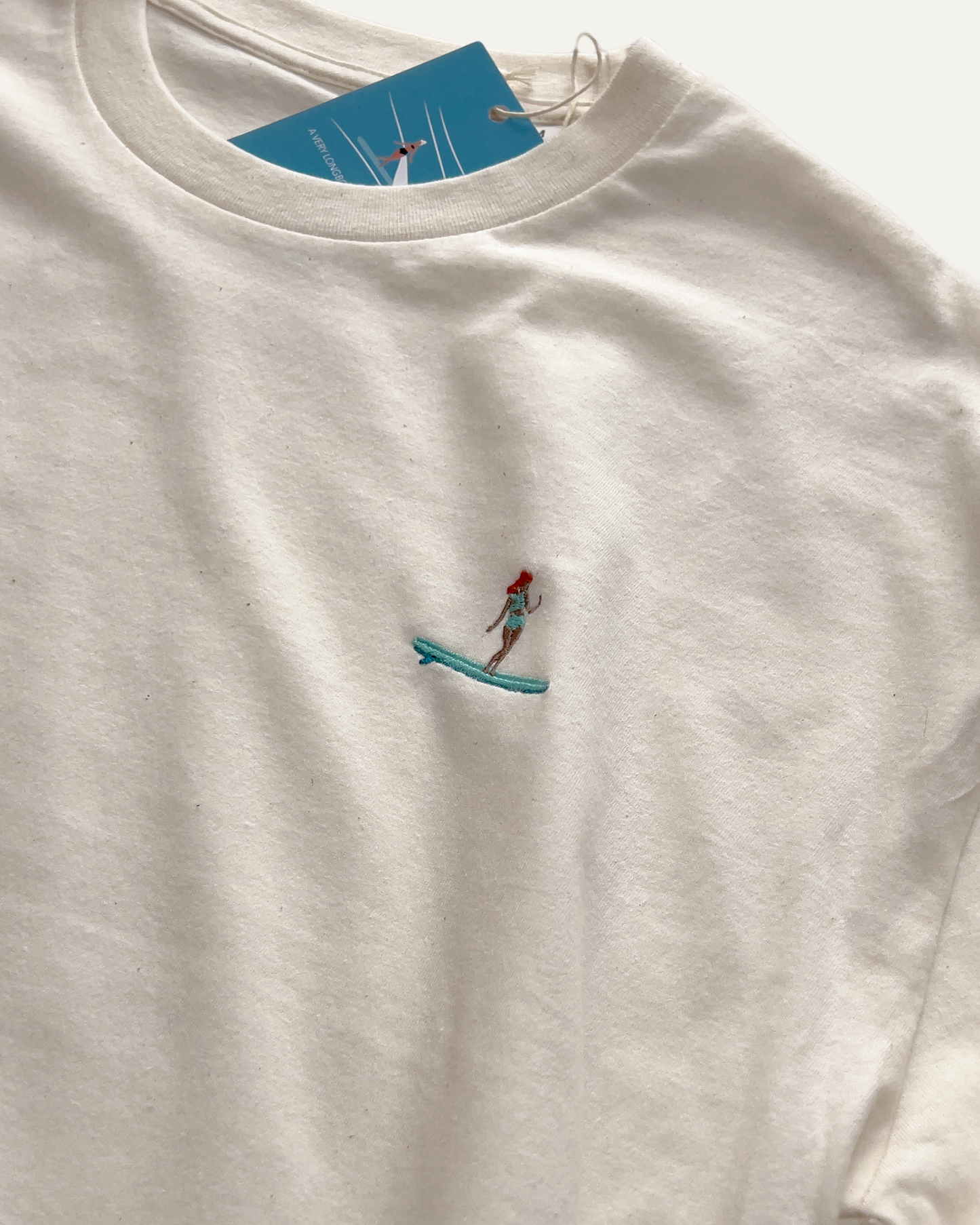 Women's Boxy Tee - Longboard Girl - RAW
