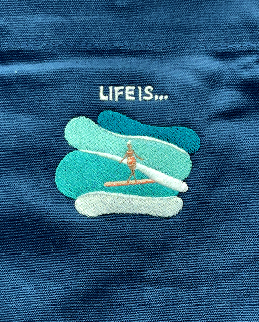 Shopping Bag - Life is... A very long board story