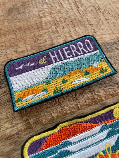 Fuerteventura Surf Spot Iron-On Patches