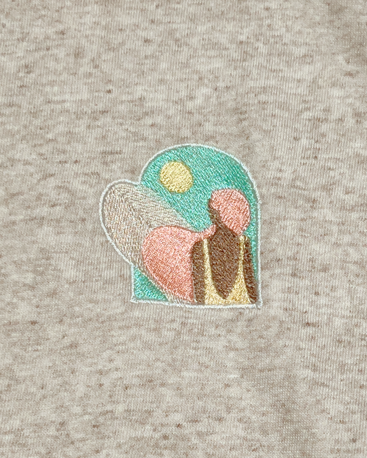 Women's OG Sweatshirt - Waiting - Eco-Heather