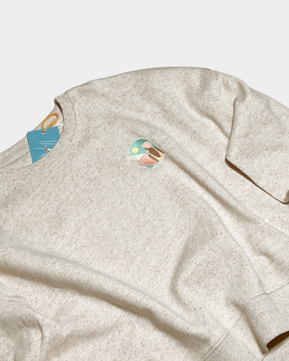 Women's OG Sweatshirt - Waiting - Eco-Heather